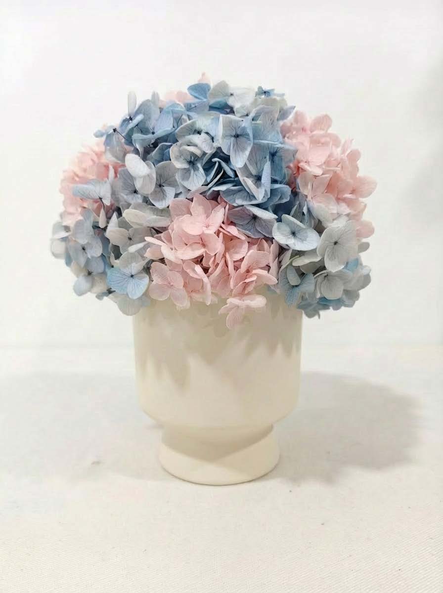 Hydrangea + cup with base